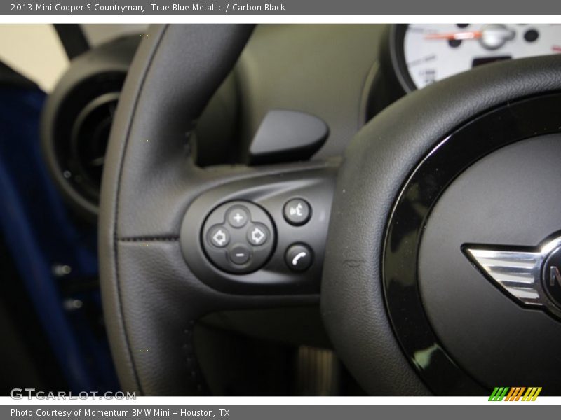 True Blue Metallic / Carbon Black 2013 Mini Cooper S Countryman