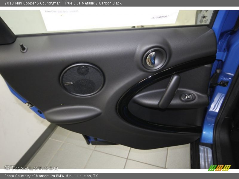 True Blue Metallic / Carbon Black 2013 Mini Cooper S Countryman
