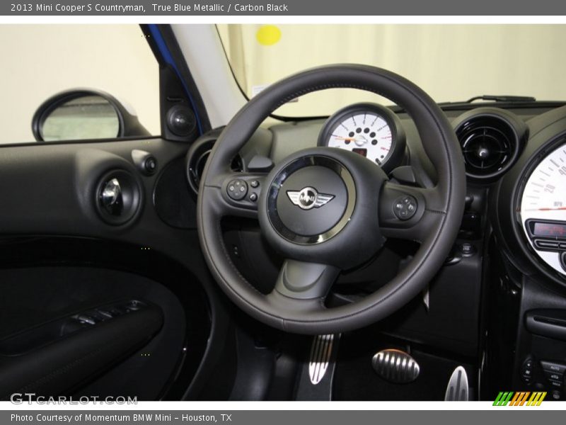 True Blue Metallic / Carbon Black 2013 Mini Cooper S Countryman