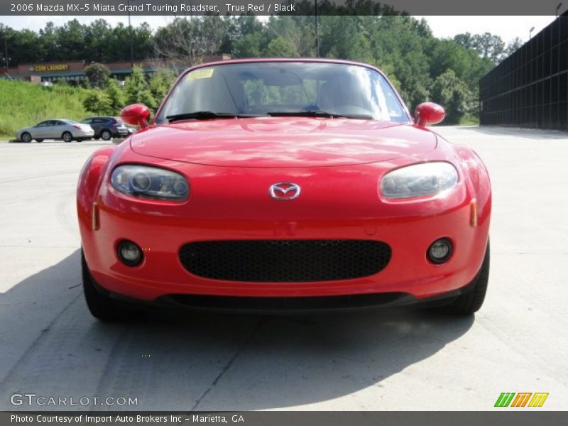 True Red / Black 2006 Mazda MX-5 Miata Grand Touring Roadster