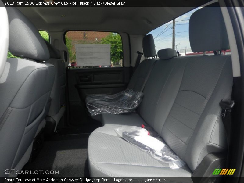 Black / Black/Diesel Gray 2013 Ram 1500 Express Crew Cab 4x4