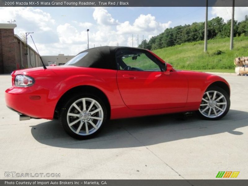 True Red / Black 2006 Mazda MX-5 Miata Grand Touring Roadster