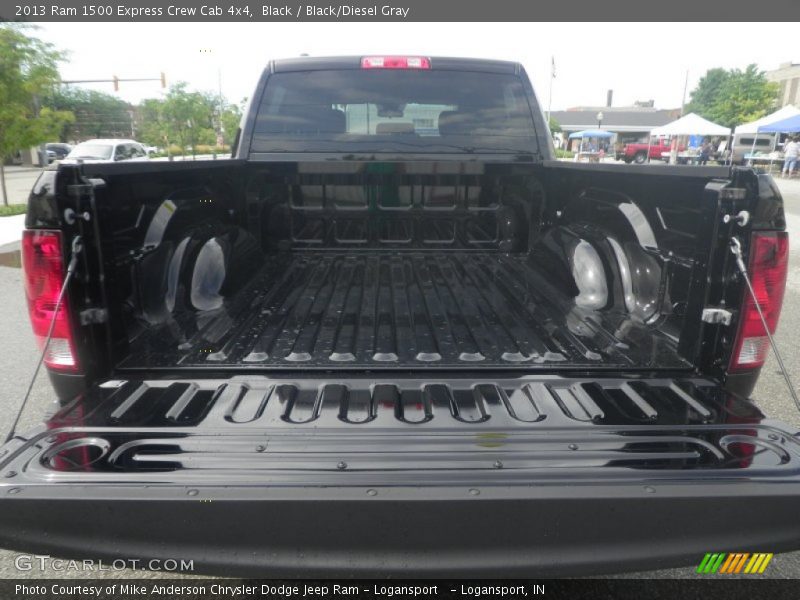 Black / Black/Diesel Gray 2013 Ram 1500 Express Crew Cab 4x4