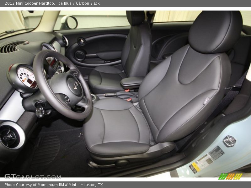 Ice Blue / Carbon Black 2013 Mini Cooper Hardtop