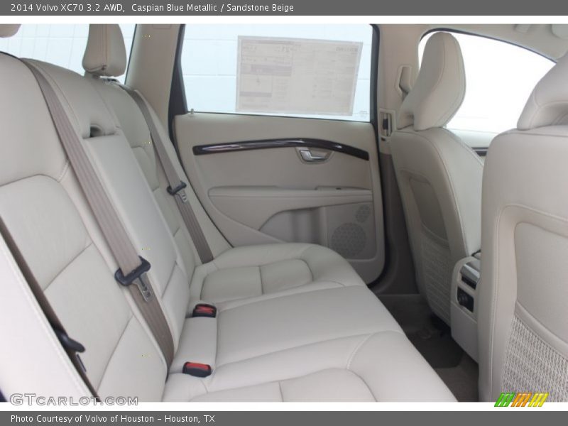 Rear Seat of 2014 XC70 3.2 AWD