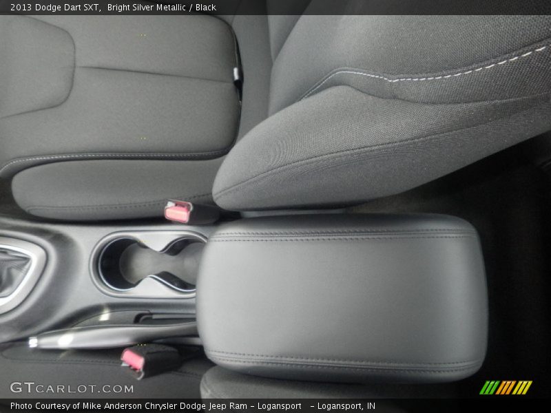 Bright Silver Metallic / Black 2013 Dodge Dart SXT