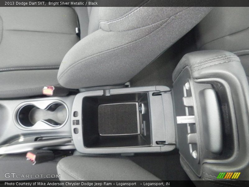 Bright Silver Metallic / Black 2013 Dodge Dart SXT