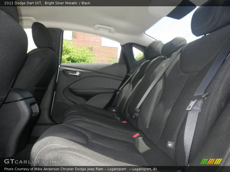 Bright Silver Metallic / Black 2013 Dodge Dart SXT