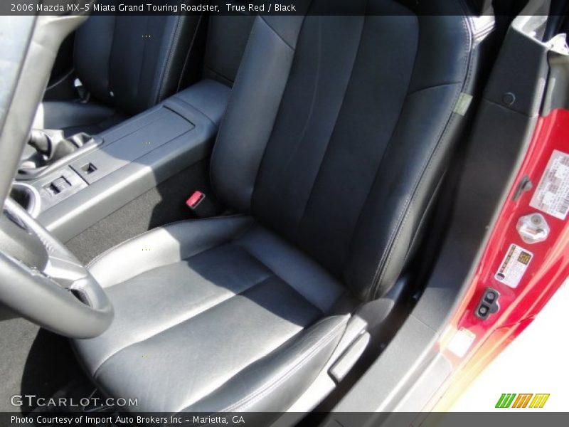 True Red / Black 2006 Mazda MX-5 Miata Grand Touring Roadster