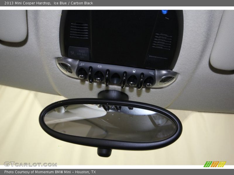 Ice Blue / Carbon Black 2013 Mini Cooper Hardtop