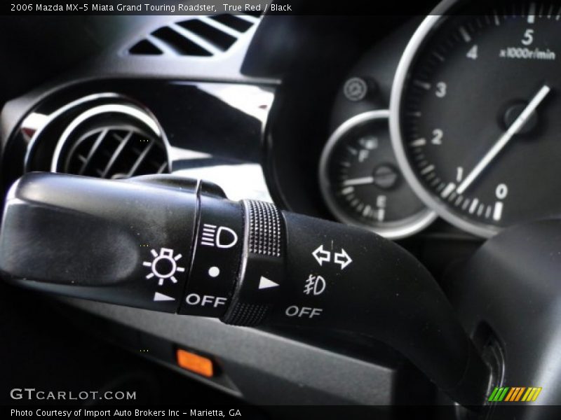 True Red / Black 2006 Mazda MX-5 Miata Grand Touring Roadster