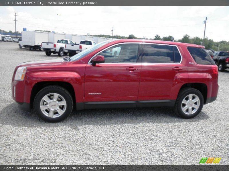 Crystal Red Tintcoat / Jet Black 2013 GMC Terrain SLE