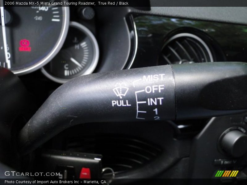 True Red / Black 2006 Mazda MX-5 Miata Grand Touring Roadster