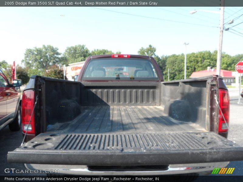 Deep Molten Red Pearl / Dark Slate Gray 2005 Dodge Ram 3500 SLT Quad Cab 4x4