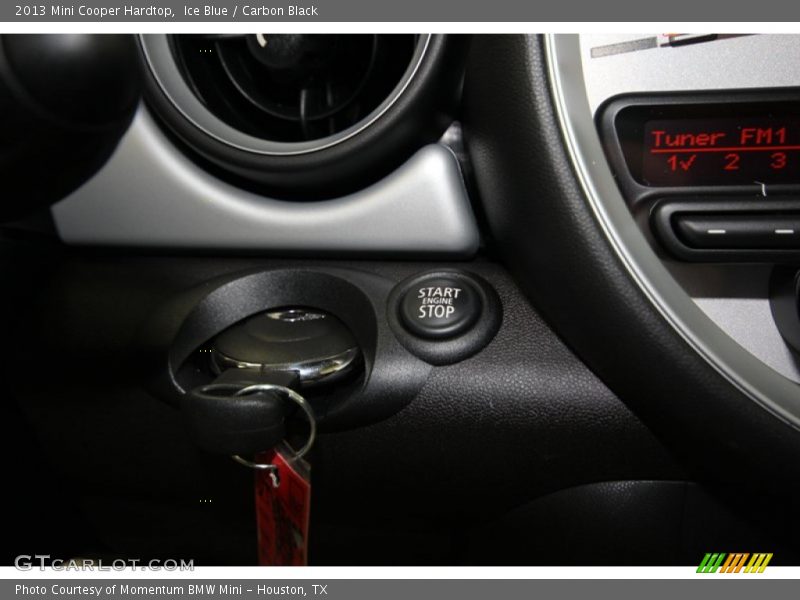 Ice Blue / Carbon Black 2013 Mini Cooper Hardtop