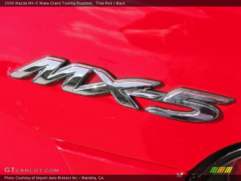 True Red / Black 2006 Mazda MX-5 Miata Grand Touring Roadster