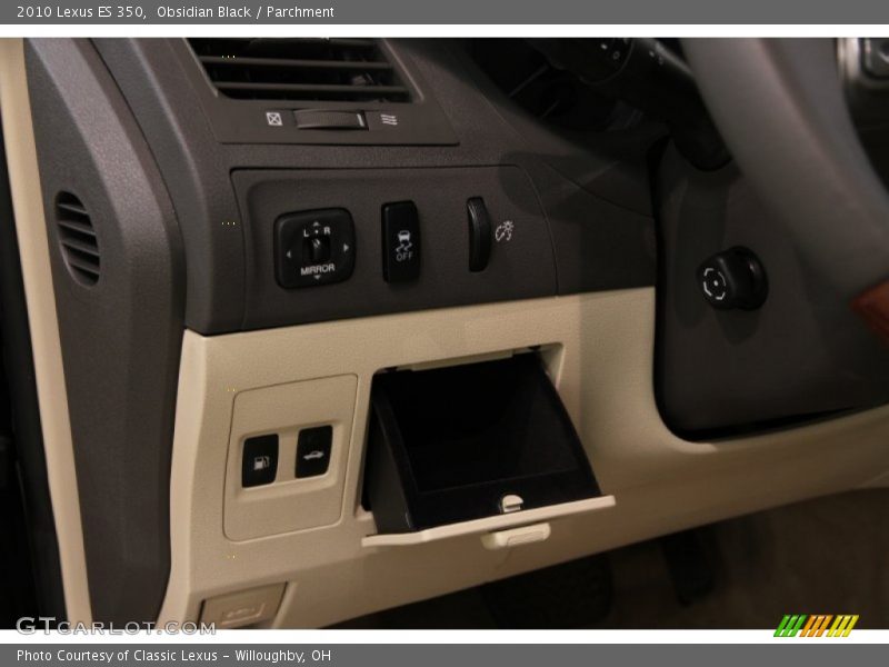 Obsidian Black / Parchment 2010 Lexus ES 350