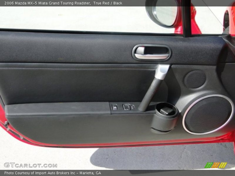 True Red / Black 2006 Mazda MX-5 Miata Grand Touring Roadster