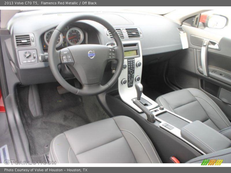  2013 C70 T5 Off Black Interior