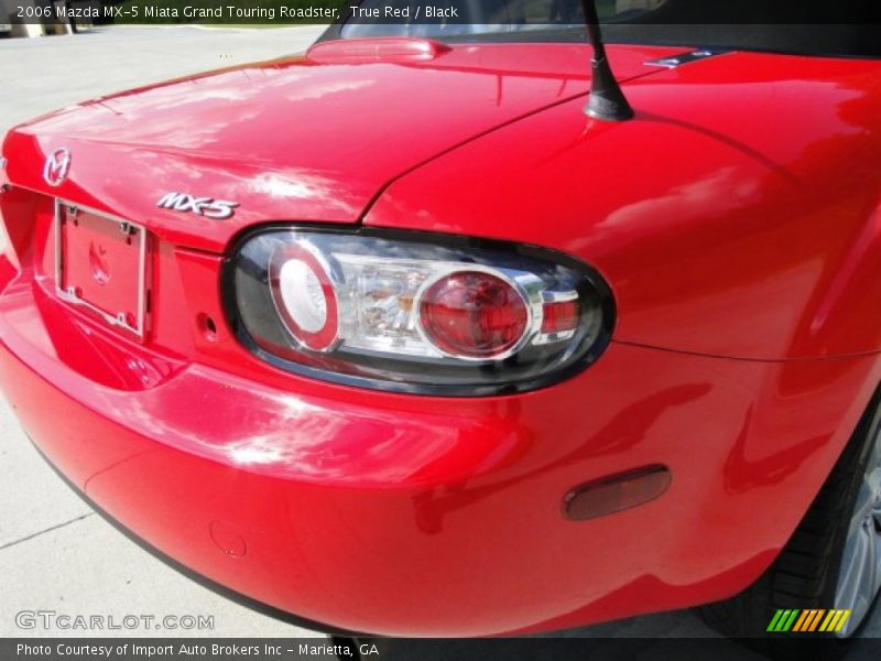 True Red / Black 2006 Mazda MX-5 Miata Grand Touring Roadster