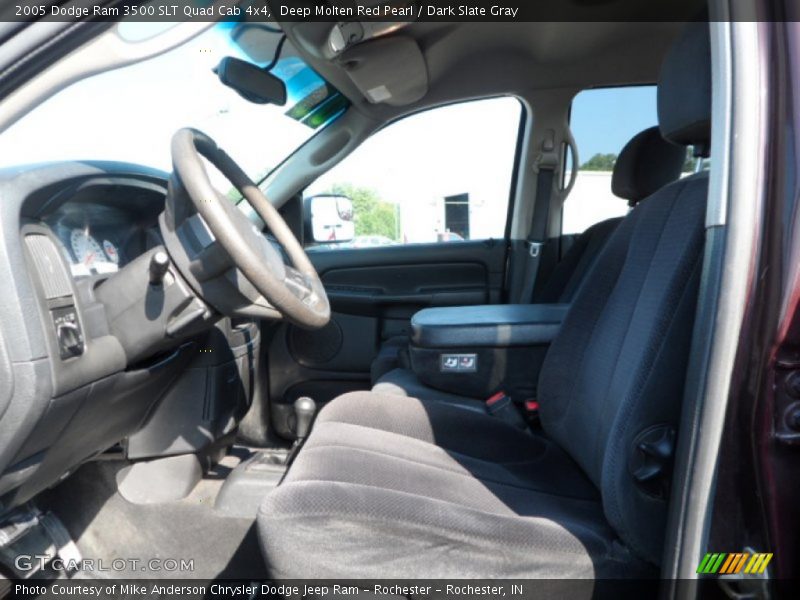 Deep Molten Red Pearl / Dark Slate Gray 2005 Dodge Ram 3500 SLT Quad Cab 4x4