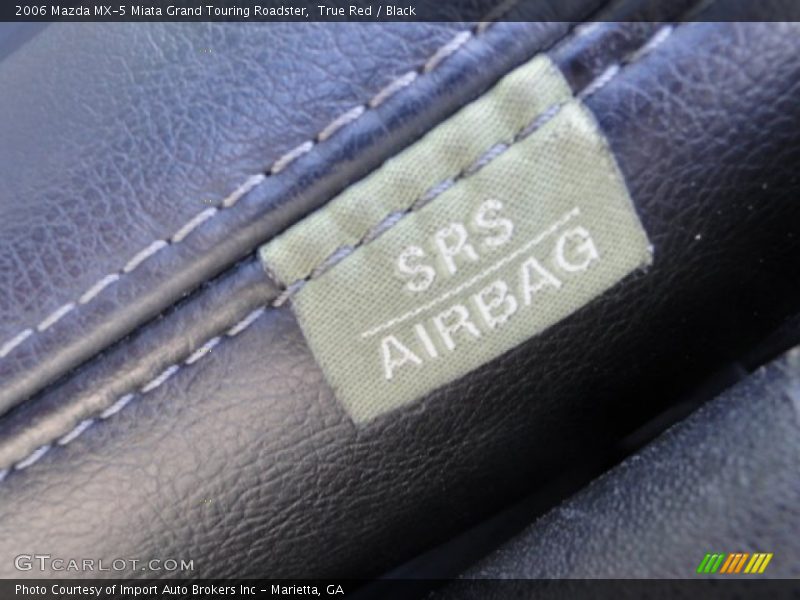 True Red / Black 2006 Mazda MX-5 Miata Grand Touring Roadster