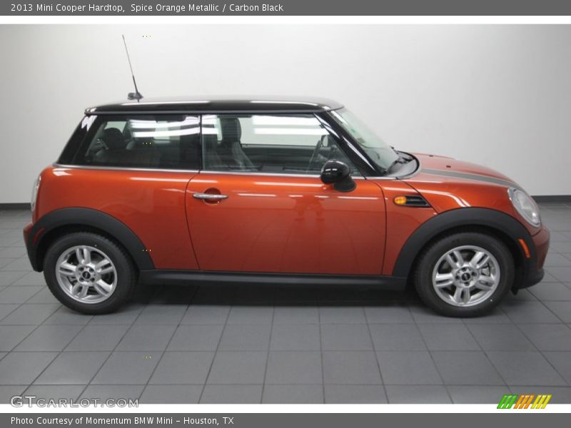 Spice Orange Metallic / Carbon Black 2013 Mini Cooper Hardtop