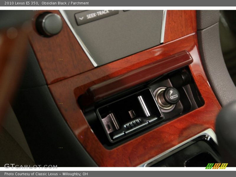 Obsidian Black / Parchment 2010 Lexus ES 350