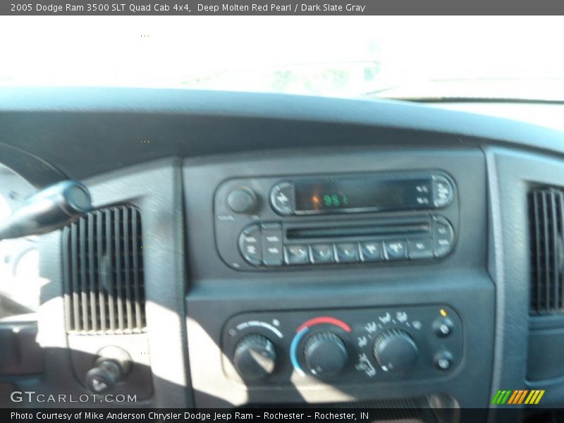 Deep Molten Red Pearl / Dark Slate Gray 2005 Dodge Ram 3500 SLT Quad Cab 4x4