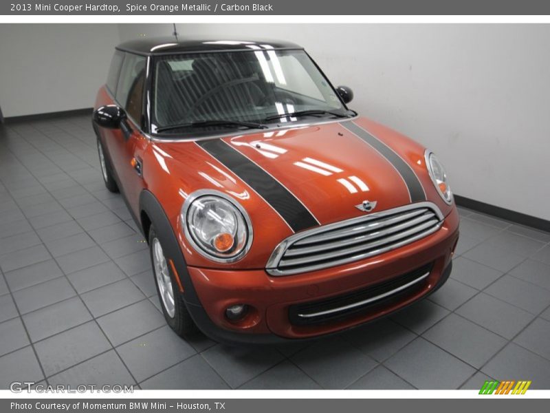 Spice Orange Metallic / Carbon Black 2013 Mini Cooper Hardtop