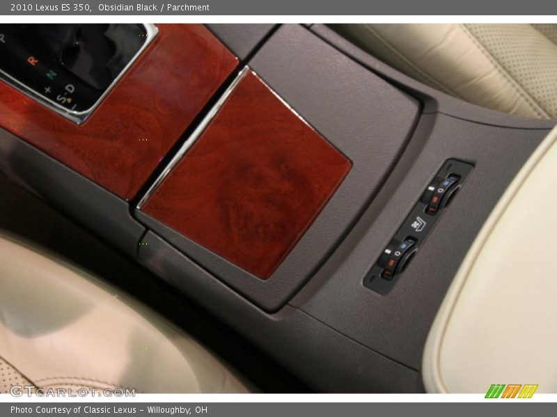 Obsidian Black / Parchment 2010 Lexus ES 350