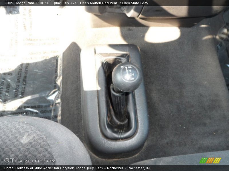Deep Molten Red Pearl / Dark Slate Gray 2005 Dodge Ram 3500 SLT Quad Cab 4x4
