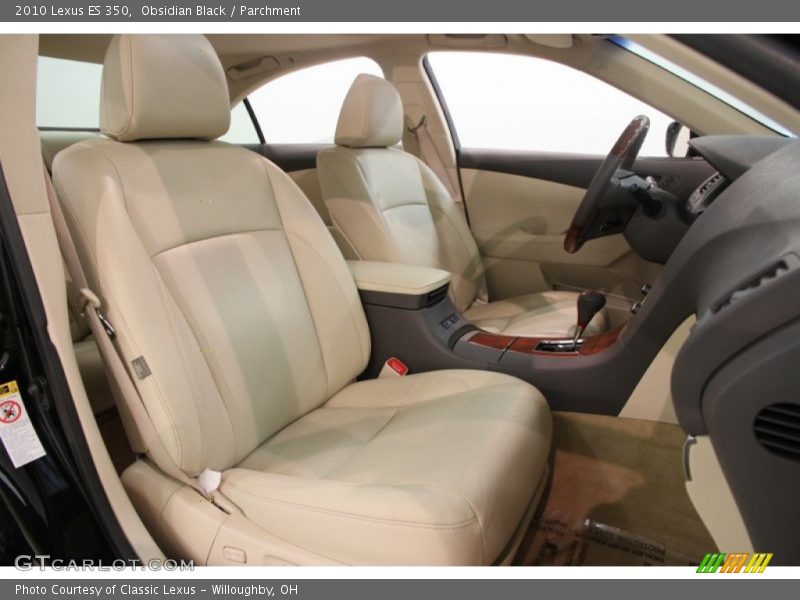 Obsidian Black / Parchment 2010 Lexus ES 350