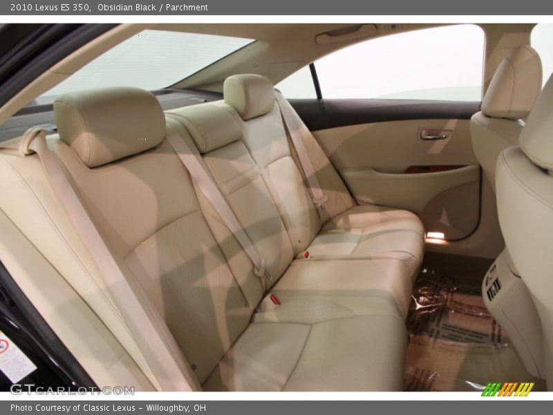 Obsidian Black / Parchment 2010 Lexus ES 350