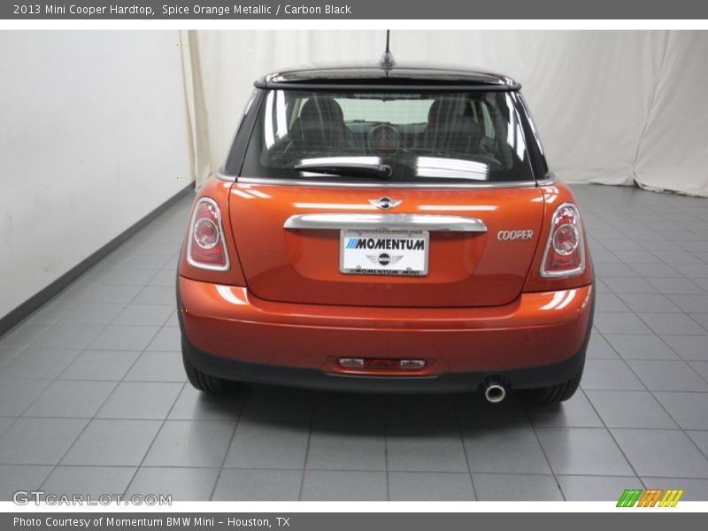 Spice Orange Metallic / Carbon Black 2013 Mini Cooper Hardtop
