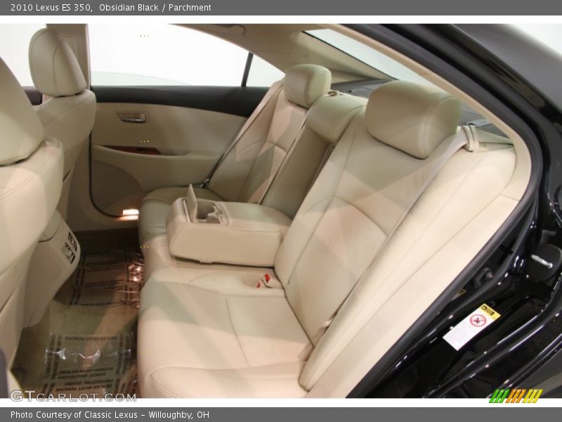 Obsidian Black / Parchment 2010 Lexus ES 350