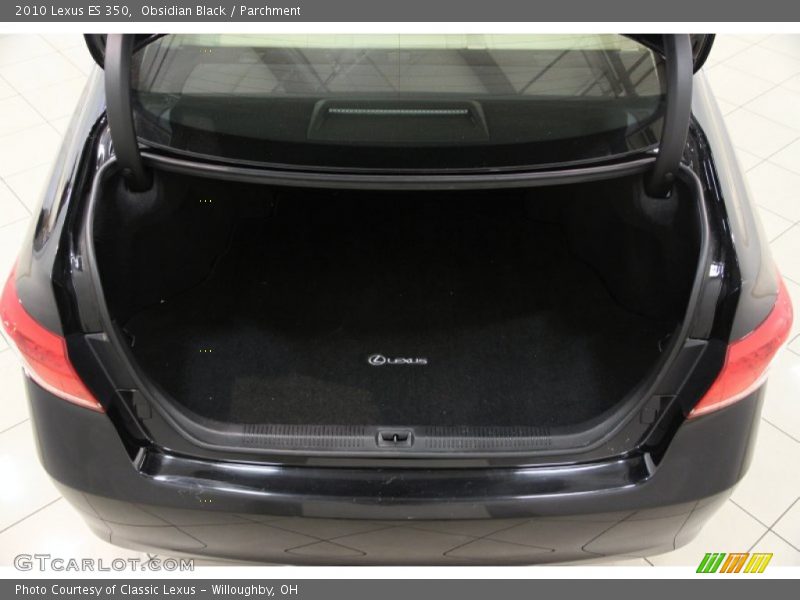 Obsidian Black / Parchment 2010 Lexus ES 350