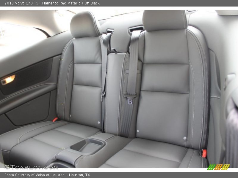Rear Seat of 2013 C70 T5