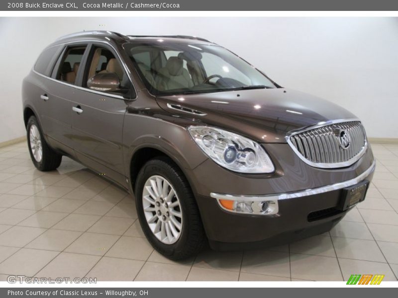 Cocoa Metallic / Cashmere/Cocoa 2008 Buick Enclave CXL