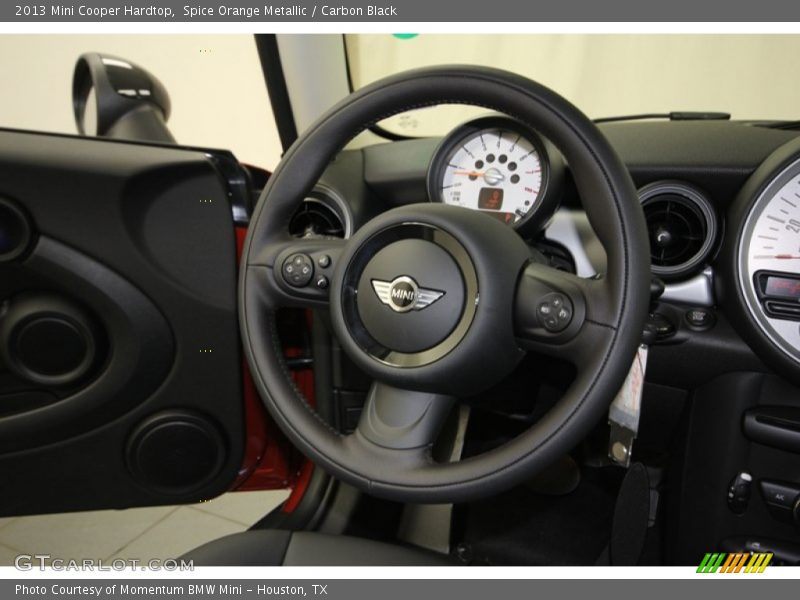Spice Orange Metallic / Carbon Black 2013 Mini Cooper Hardtop