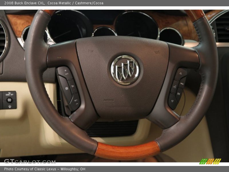 Cocoa Metallic / Cashmere/Cocoa 2008 Buick Enclave CXL