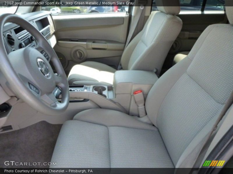 Jeep Green Metallic / Medium Slate Gray 2007 Jeep Commander Sport 4x4