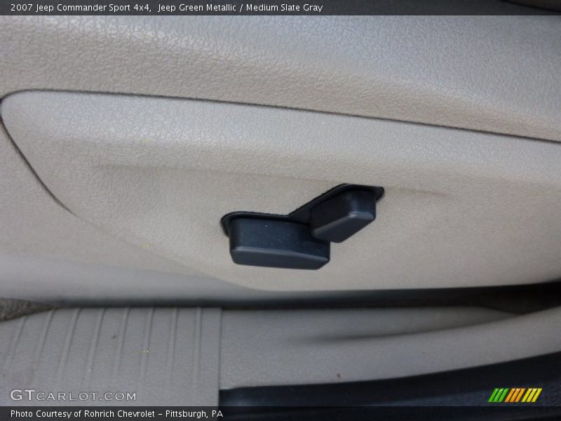 Jeep Green Metallic / Medium Slate Gray 2007 Jeep Commander Sport 4x4