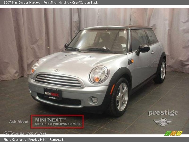 Pure Silver Metallic / Grey/Carbon Black 2007 Mini Cooper Hardtop