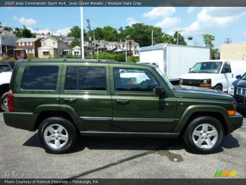 Jeep Green Metallic / Medium Slate Gray 2007 Jeep Commander Sport 4x4