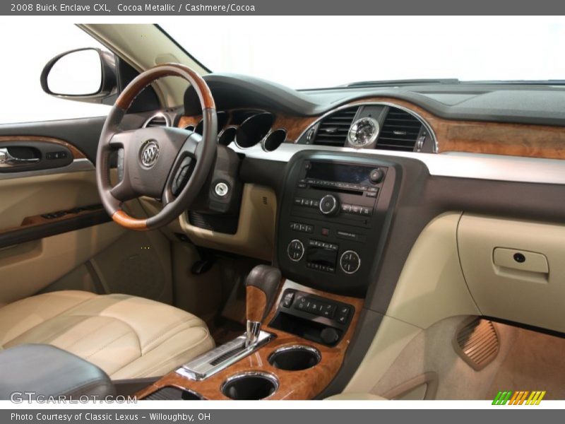 Cocoa Metallic / Cashmere/Cocoa 2008 Buick Enclave CXL