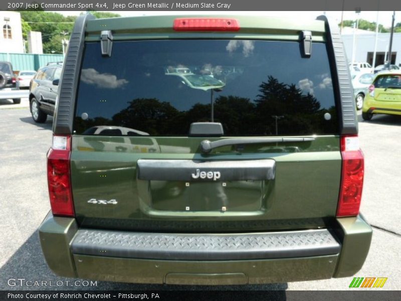 Jeep Green Metallic / Medium Slate Gray 2007 Jeep Commander Sport 4x4