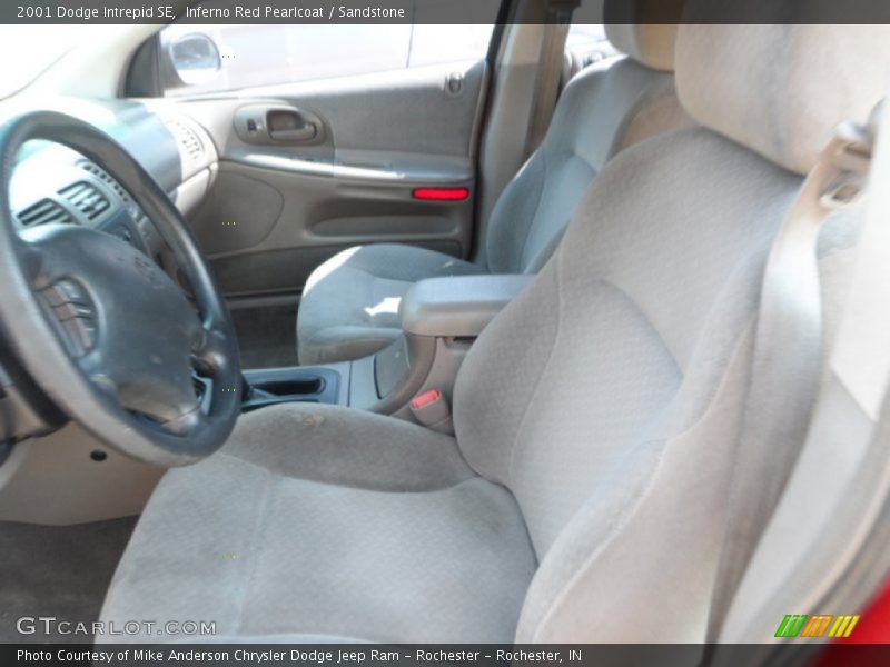 Inferno Red Pearlcoat / Sandstone 2001 Dodge Intrepid SE