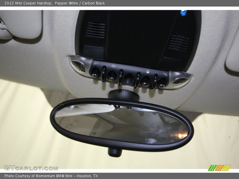 Pepper White / Carbon Black 2013 Mini Cooper Hardtop