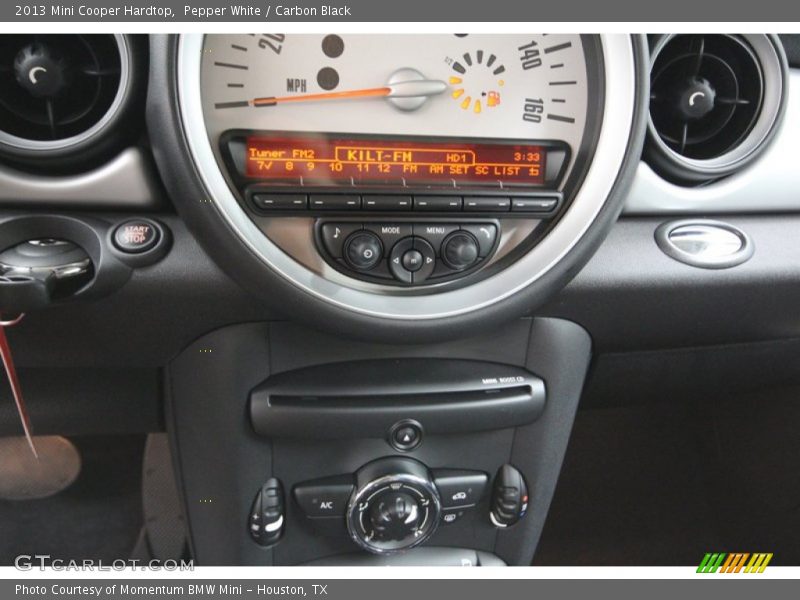 Pepper White / Carbon Black 2013 Mini Cooper Hardtop